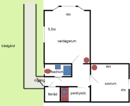 Photo 1. Apartment, Trappvägen, Täby 