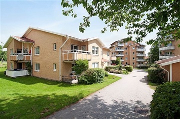 Bild 1. Lägenhet, Bäckmans Gård, Kungsbacka 