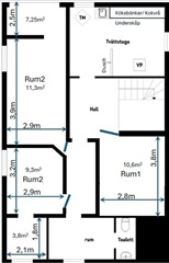 Photo 3. Room, Väktaregatan, Kungälv 