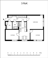 Photo 1. Apartment, Mariebergsvägen, Gammelstad 