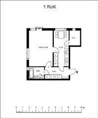 Photo 1. Apartment, Mariebergsvägen, Gammelstad 