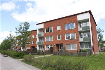 Bild 1. Lägenhet, Midälvavägen, Sundsvall 