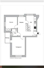 Photo 2. Apartment, Petersbergsgatan, Karlstad 