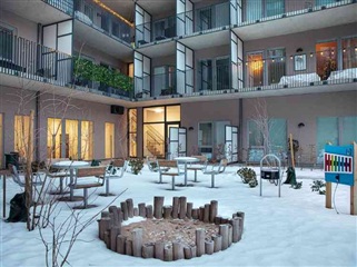 Bild 1. Lägenhet, Industrigatan, Linköping 