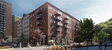 Bild 1. Lägenhet, Kallebäcks Torggata, Göteborg 