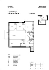 Photo 2. Apartment, Björnjaktsvägen, Västerås 