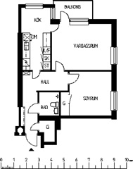 Photo 1. Apartment, Västra Brogatan, Luleå