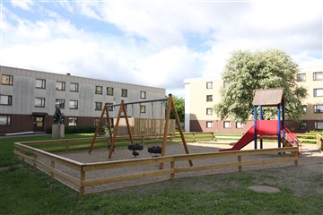 Bild 1. Lägenhet, basgränd, Sundsvall 