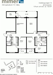 Bild 3. Lägenhet, Gäststuguvägen, Västerås 