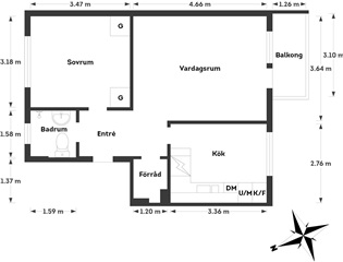 Photo 12. Apartment, Oterdahlsgatan, Göteborg 