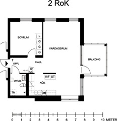 Photo 1. Apartment, Kompanivägen, Luleå 