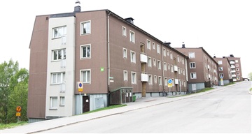 Bild 1. Lägenhet, Ludvigsbergsvägen, Sundsvall 