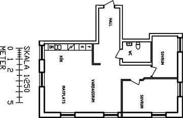 Photo 1. Apartment, Vasagatan, Umeå 