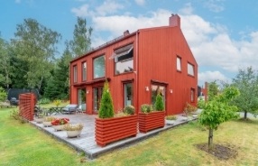 Bild 1. Hus/villa, Rusthållarvägen, Uppsala 