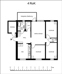 Photo 1. Apartment, Höstvägen, Luleå 