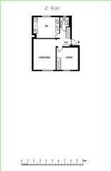 Bild 1. Lägenhet, Östra Järnvägsesplanaden, Luleå 