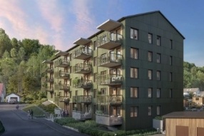 Bild 1. Lägenhet, Nils Hasselskogs gata, Mölndal 