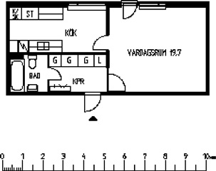 Photo 1. Apartment, Mjölkuddsvägen, Luleå 
