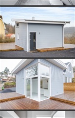 Bild 1. Stugor, Norra Granliden, Göta 