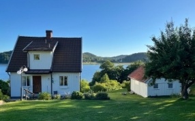 Bild 1. Hus/villa, Västra Björkviksvägen, Uddevalla 
