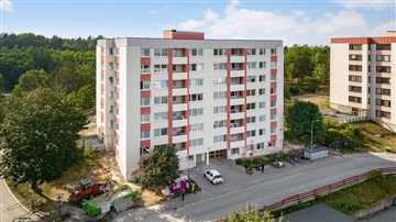 Bild 1. Lägenhet, Vallhornsvägen, Skogås 