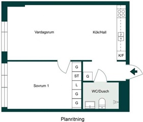 Photo 16. Apartment, Storgatan, Växjö 