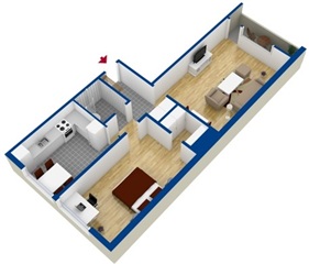 Photo 2. Apartment, Järnvägsgatan, Halmstad 