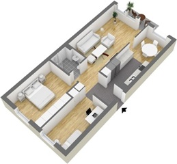 Photo 1. Apartment, Flöjtgatan, Karlstad 