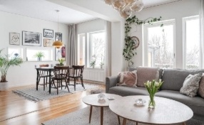 Bild 1. Lägenhet, Tresädesgränden, Dalby 