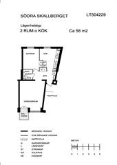 Bild 11. Lägenhet, Skallbergsgatan, Västerås 