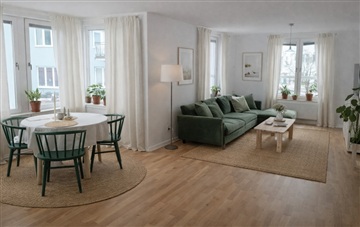 Bild 1. Lägenhet, Arklimästaregatan, Karlskrona 