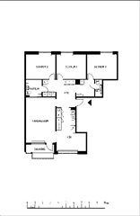 Bild 1. Lägenhet, Lingonstigen, Luleå 