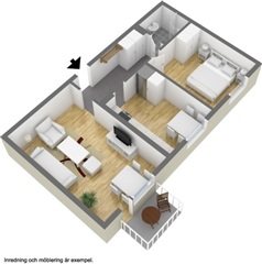 Photo 1. Apartment, Långgatan, Karlstad 