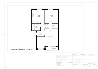 Photo 1. Apartment, Hällgumsgatan, Kramfors 