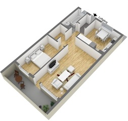 Photo 1. Apartment, Flöjtgatan, Karlstad 