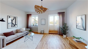 Bild 2. Lägenhet, Nybrogatan, Eskilstuna 