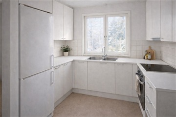 Bild 1. Lägenhet, Porsögården, Luleå 