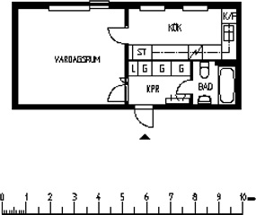 Photo 1. Apartment, tunastigen, Luleå 