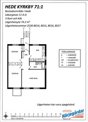 Photo 1. Apartment, Läkargatan, Hede 