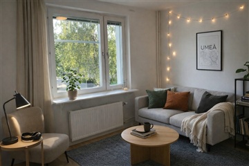 Bild 1. Lägenhet, Mariehemsvägen, Umeå 