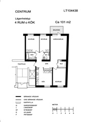 Photo 3. Apartment, Södra Allégatan, Västerås 