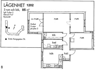 Photo 3. Apartment, Kungsgatan, Borås 