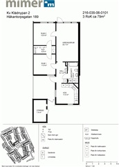 Photo 1. Apartment, Håkantorpsgatan, Västerås 