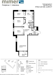 Photo 2. Apartment, Karlavagnsgatan, Västerås 