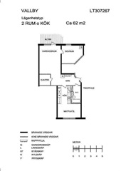 Bild 2. Lägenhet, Antikvarievägen, Västerås 