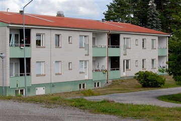 Bild 1. Lägenhet, Tvärvägen, Skärplinge 