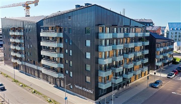 Bild 1. Lägenhet, Öster Mälarstrands Allé, Västerås 