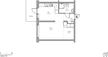 Photo 1. Apartment, Södra Drottninggatan, Vännäs 