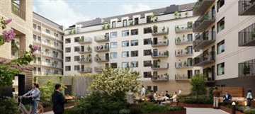 Bild 1. Lägenhet, Skummjölksgatan, Göteborg 