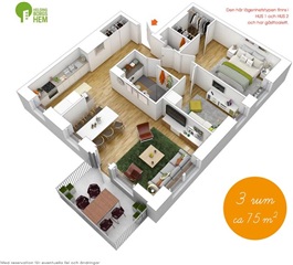 Photo 1. Apartment, Harlyckegatan, Helsingborg 